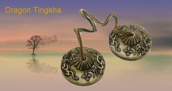 7 metal Dragon Tingsha