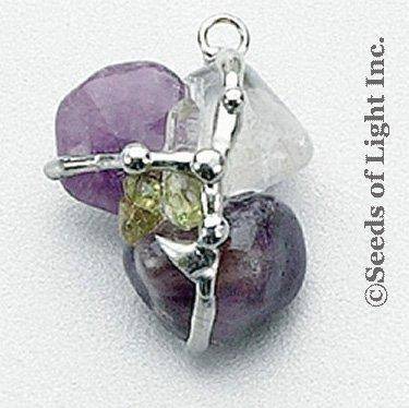 Rejuvenator Amulet (Energy), Hand made gemstone pendant by Seeds of Light
