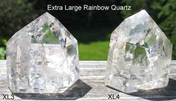 Extra Large Rainbow Quartz Crystals