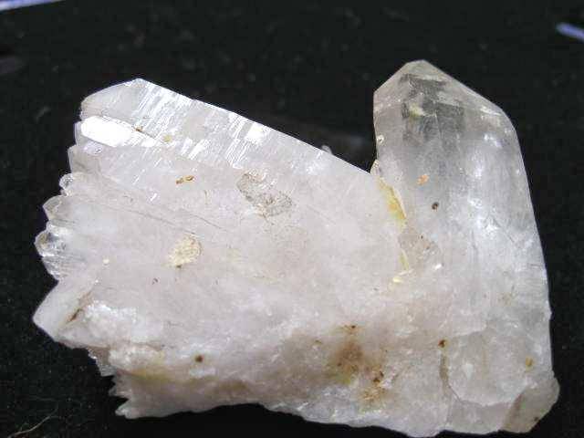Right Activator, Etched with multiple Tabby Quartz Crystal Cluster