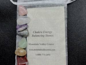 8 chakra gemstones and storycard to balance your energy