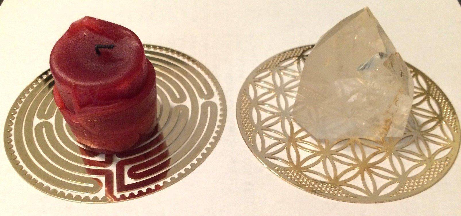 Sacred Geometry Crystals And Golden Plates Mountain - 