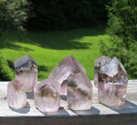 Smoky Amethyst Crystals