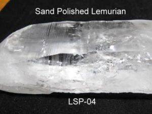 Sand Polished Lemurian Seed Crystal