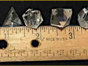 5 sacred geometry platonic solid quartz crystals