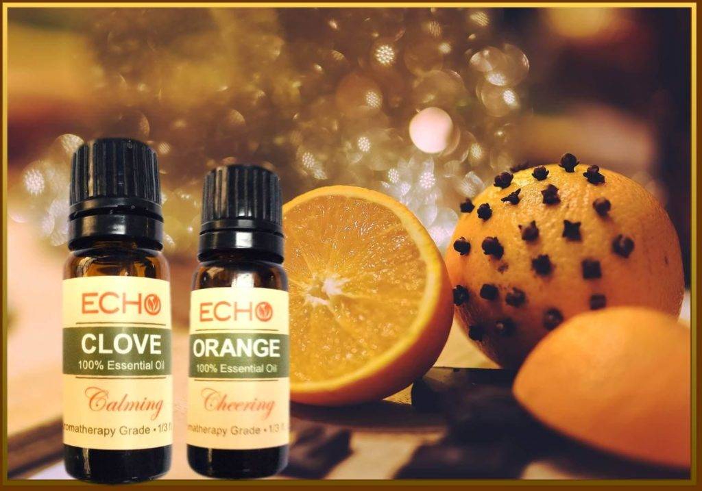 Echo Orange and Clove Essential Oils