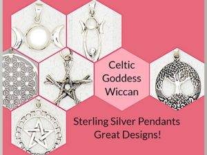 Goddess, Celtic, Wiccan Jewelry
