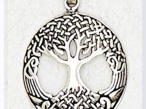 Mountain Valley sterling silver tree of life pendant with celitc knots