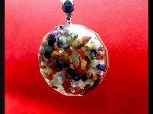 Mountain Valley - Back or Orgonite Necklace