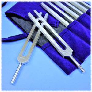 Tuning forks for frequency, vibration and sound healing