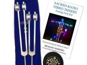 Sacred Ratio Tuning Forks by Johnathan Goldman