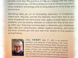 Back Cover of Well-Being by Jill Henry