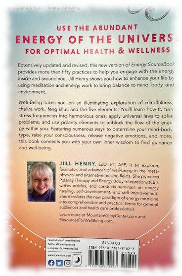 Back Cover of Well-Being by Jill Henry